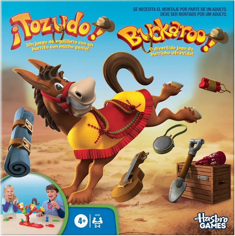 Hasbro Gaming Tozudo Brettspiel für Kinder ab 4 Jahren
