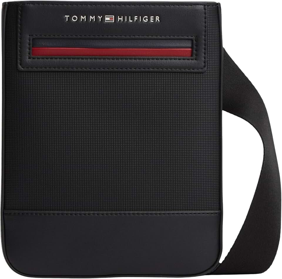 Tommy Hilfiger Th Foundation Mini Crossover BDS - BLACK One Size