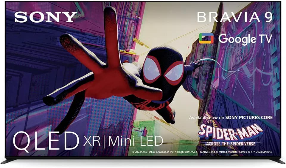 Sony BRAVIA 9 QLED (XR l Mini LED) 75 Zoll 4K HDR Google Smart TV (2024) | Gaming-Funktionen, IMAX Erweitert, Dolby Vision Atmos, Chromecast, AirPlay, 120Hz K75R90 [Energieklasse D]