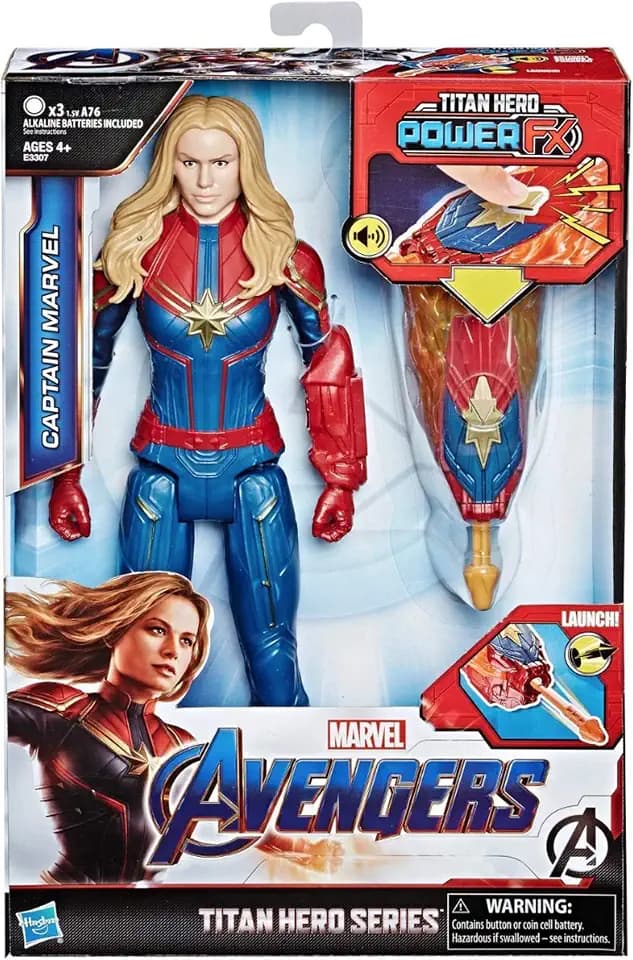 Marvel Avengers: Endgame Titan Hero Power Fx Captain Marvel