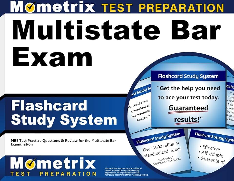 Multistate Bar Exam Flashcard Study System: MBE Test Practice Questions & Review for the Multistate Bar Examination (Cards)