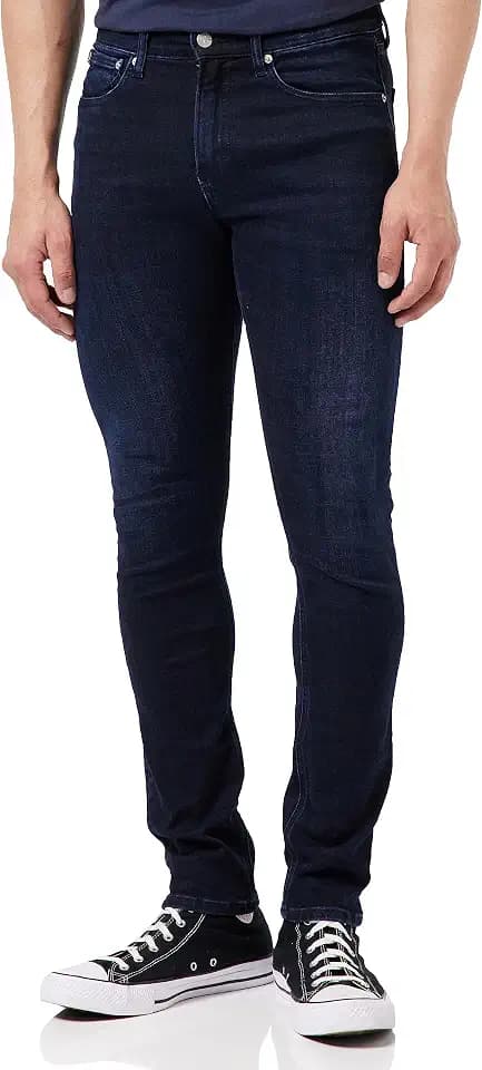 Calvin Klein Herren Jeans Hose Skinny Baumwolle mit Stretch