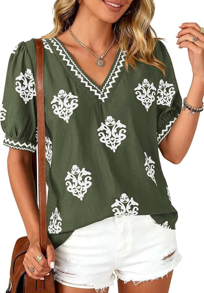 BTFBM Casual Short Sleeve Summer T Shirts Going Out Tops for Women Trendy