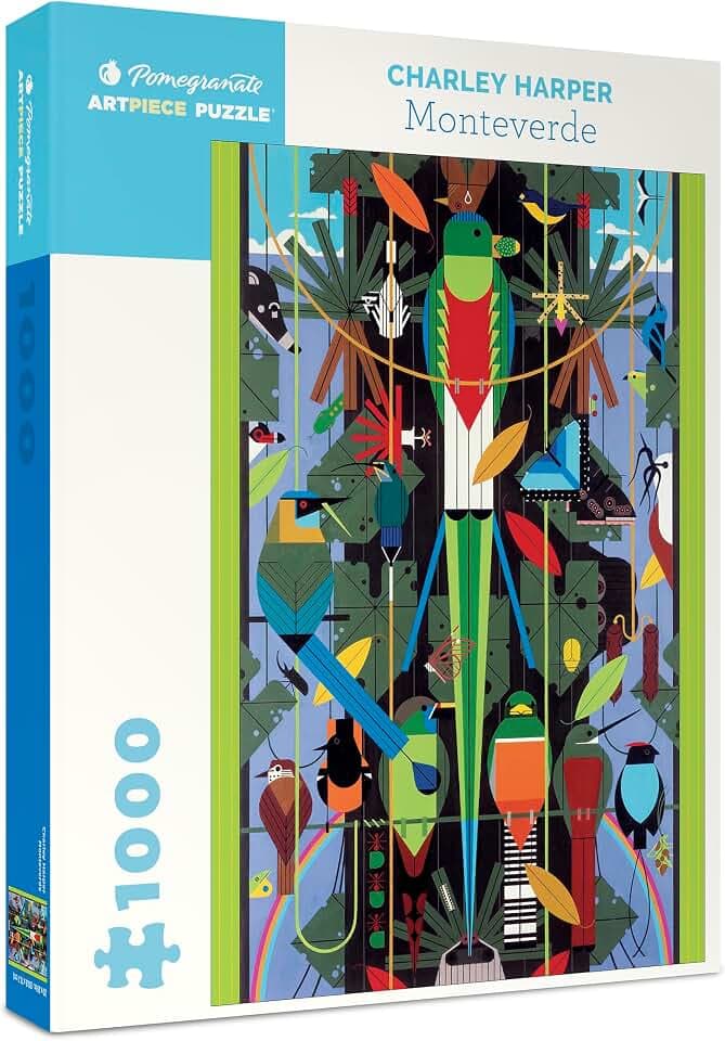 Pomegranate 1000-Piece Puzzle, Charley Harper Monteverde