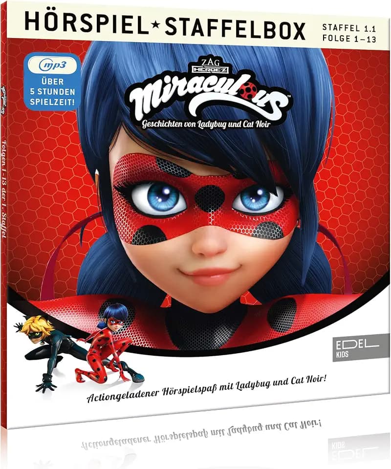 Miraculous-Staffel 1.1,Folge 1-13-HSP Staffelbox