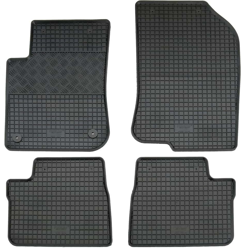 AD Tuning Gummifußmatten Set 4-TLG für Peugeot 208 I + 2008 I (2012-2019)