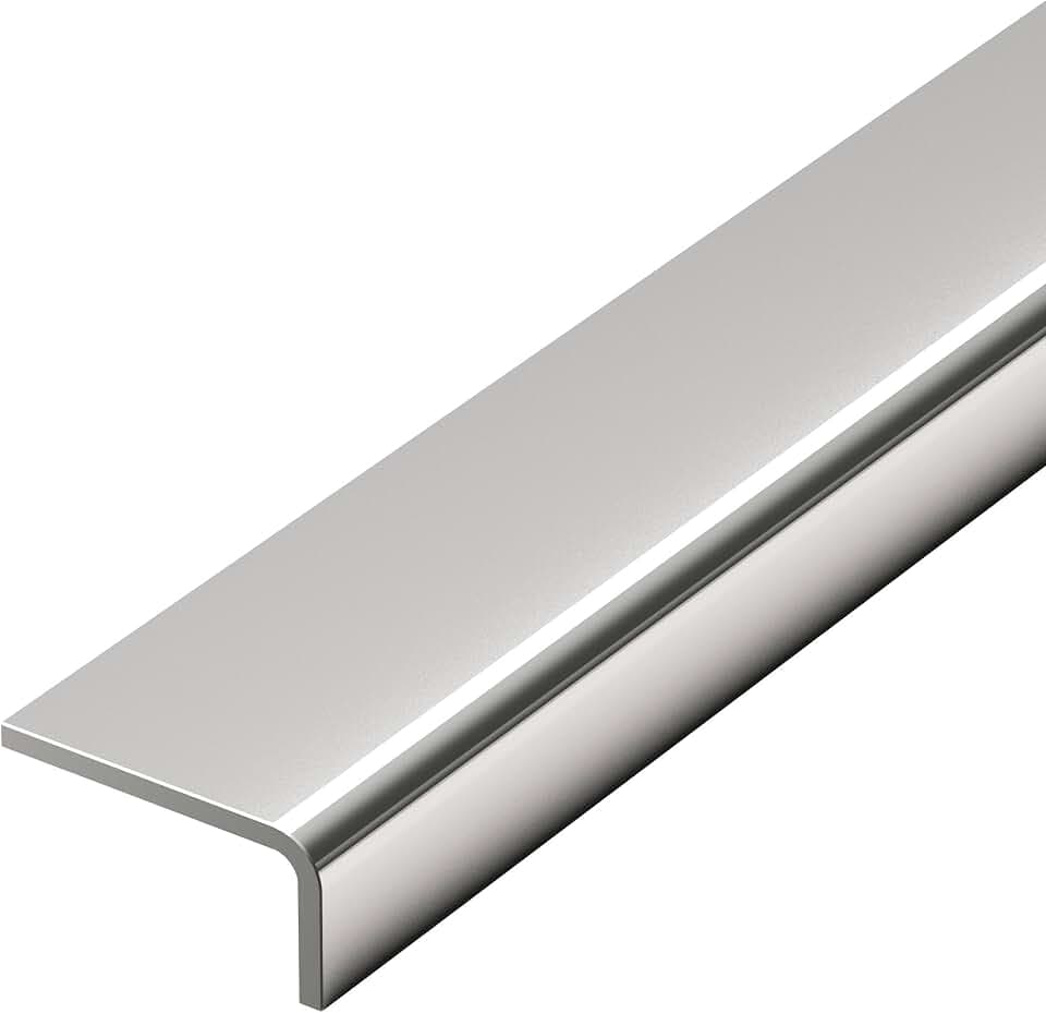Alberts 485498 Winkelprofil | Edelstahl | 1000 x 25 x 15 mm