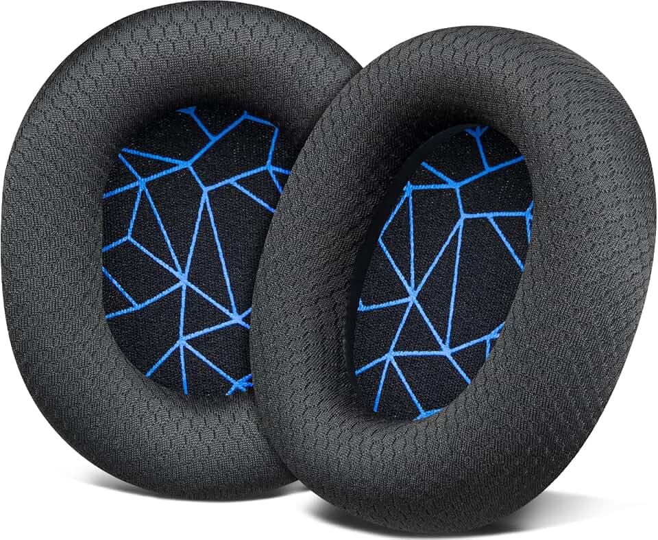 SOULWIT Earpads for SteelSeries Arctis 7/9/5/3/1 (Not Fit Nova) - B&Blue