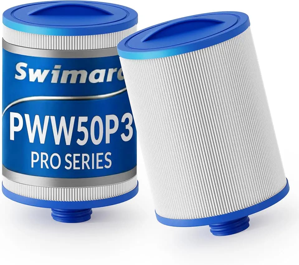 2-Pack PWW50P3 6CH-940 FC-0359 SAE Thread Spa Filter, Pro Series