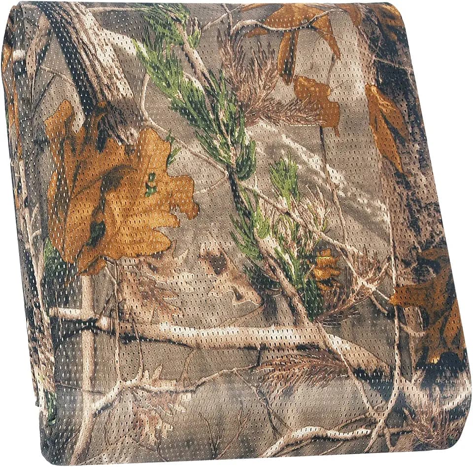 Camo Netting, Camouflage Netting, Quiet Mesh Net for Concealment, Hunting