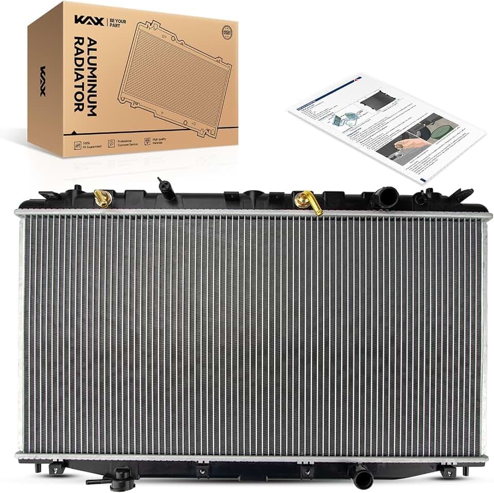 KAX CU2990 Engine Cooling Radiator, Compatible with 2008-2012 Accord 2.4L