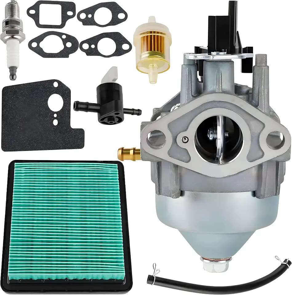 GCV160 Carburetor Replacement for Honda GCV 160 GCV160LA0 GCV160LA1 HRR216 HRS216K5 HRS216K6 HRS216K7, Husqvarna HU700H HU700F Engine Lawn Mower Parts, Carb Tune Up Kits Replaces 16100-Z8B-901