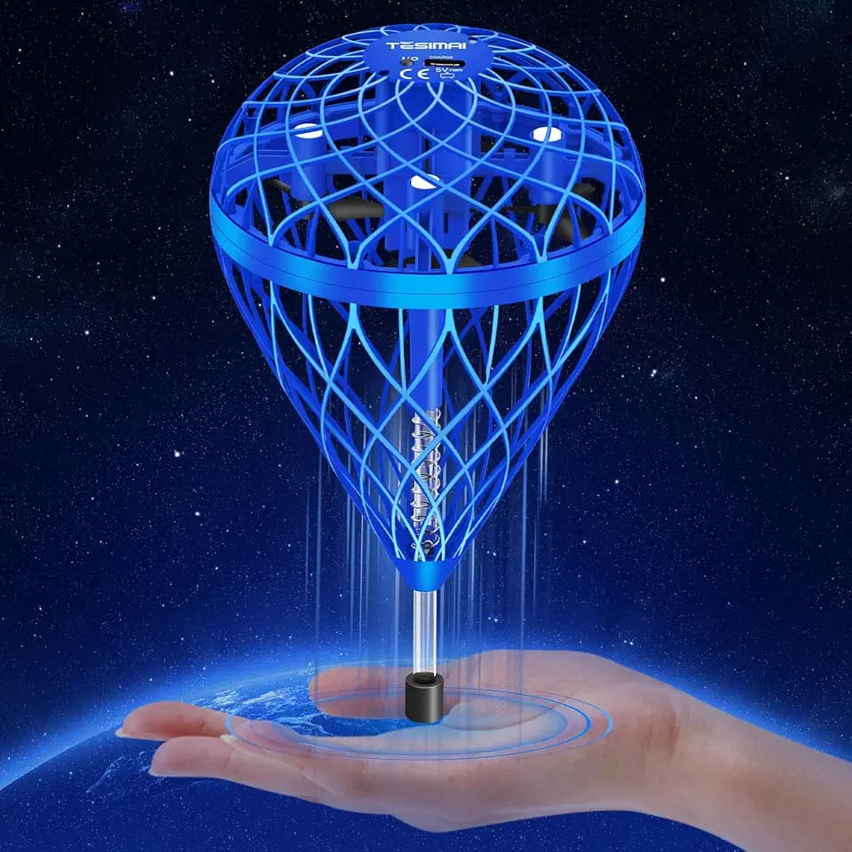 Fliegendes Ballspielzeug, 360 ° handgesteuerte Mini-Drohne für Kinder ab 6-12 Jahren, Droleapfly Magic Hover Ball mit Springmodus, Flugzeug Drohne Geschenke für Jungen und Mädchen