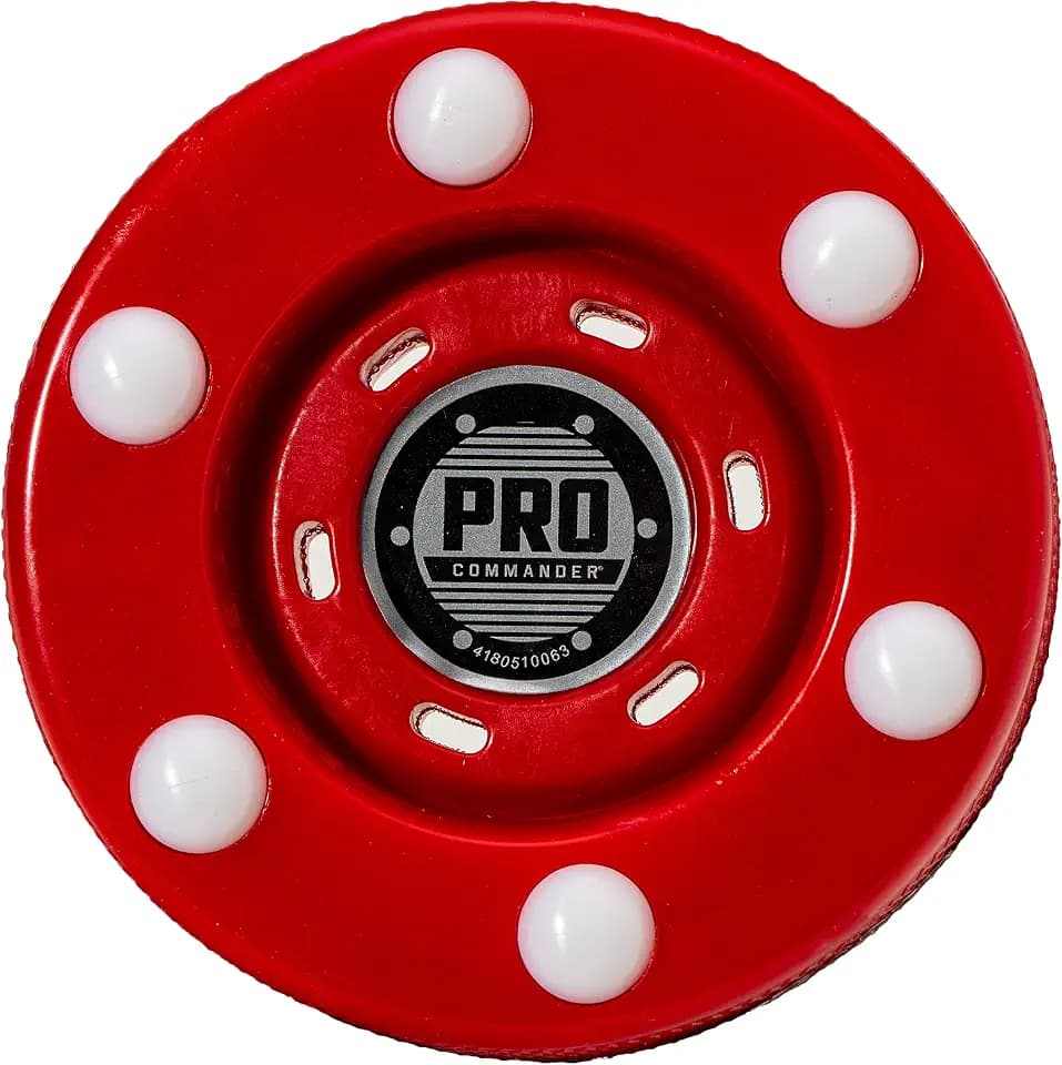 Franklin Sports NHL Street Roller Hockey Pucks - Pro Commander Outdoor Roller Hockey Pucks for Practice + Training - Outdoor Hockey Street Pucks with Rollers - 24 Bulk Packs, 6 Packs + Single Pucks