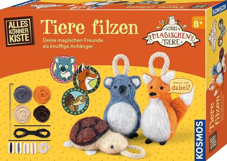 Kosmos Die Schule der magischen Tiere - Tiere filzen, AllesKönnerKiste