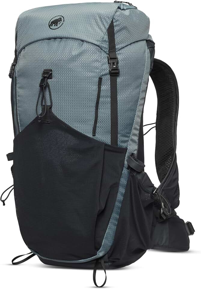 Mammut Ducan 26 – Unisex Outdoor Backpack for Hiking, Running, and Everyday Adventures, Strata-Black, 26L