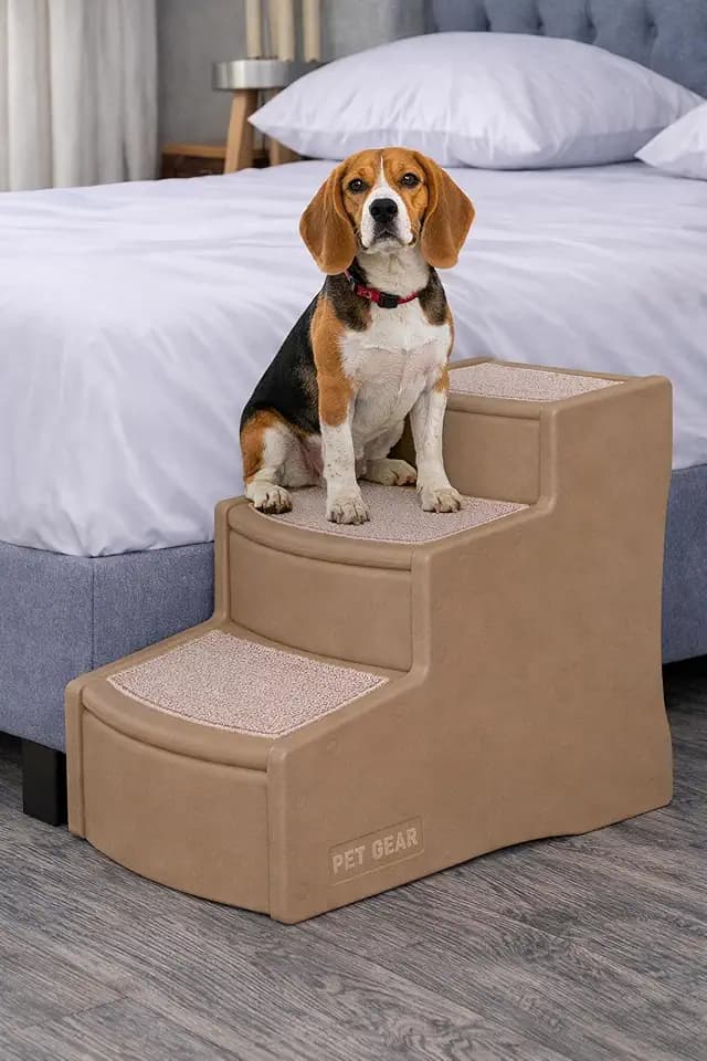 Pet Gear Easy Step III Pet Stairs, Sand Dune