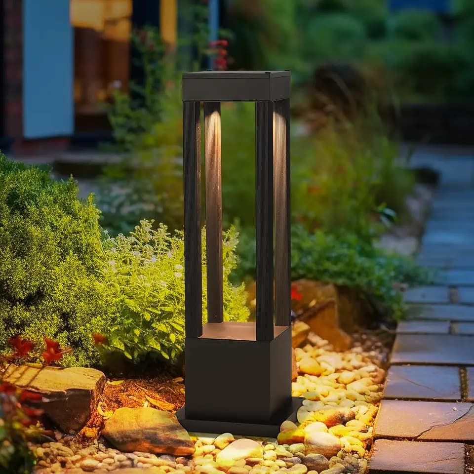 Landscape Pathway Lights for Outdoor Lamp Post Lanterns,23.62In Path Light