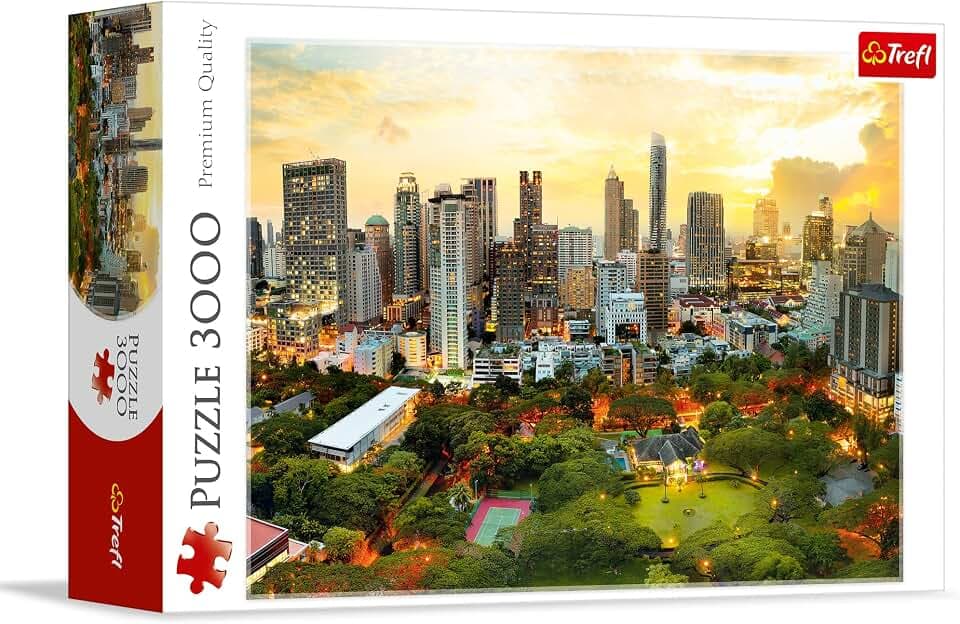Trefl - Puzzle 3000 Teile, Sonnenuntergang in Bangkok