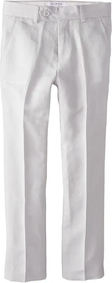 Isaac Mizrahi Big Boys' Slim Boys Linen Pant