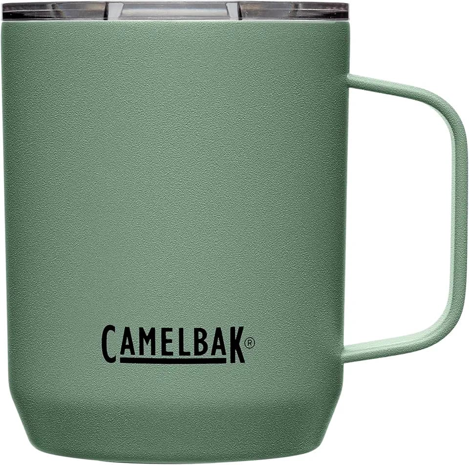 CamelBak Camp Mug Stainless Steel Drinkware 12oz, Moss