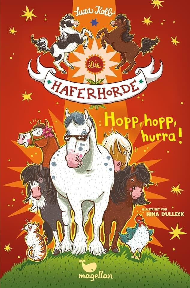 Die Haferhorde - Hopp, hopp, hurra!: Band 6 der lustigen Ponyabenteuer für Kinder ab 8 Jahren
