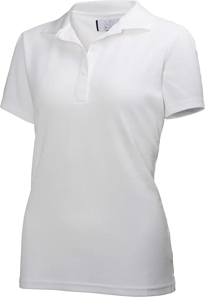 Helly Hansen Damen W Crew Tech Polo, Weiß, XL