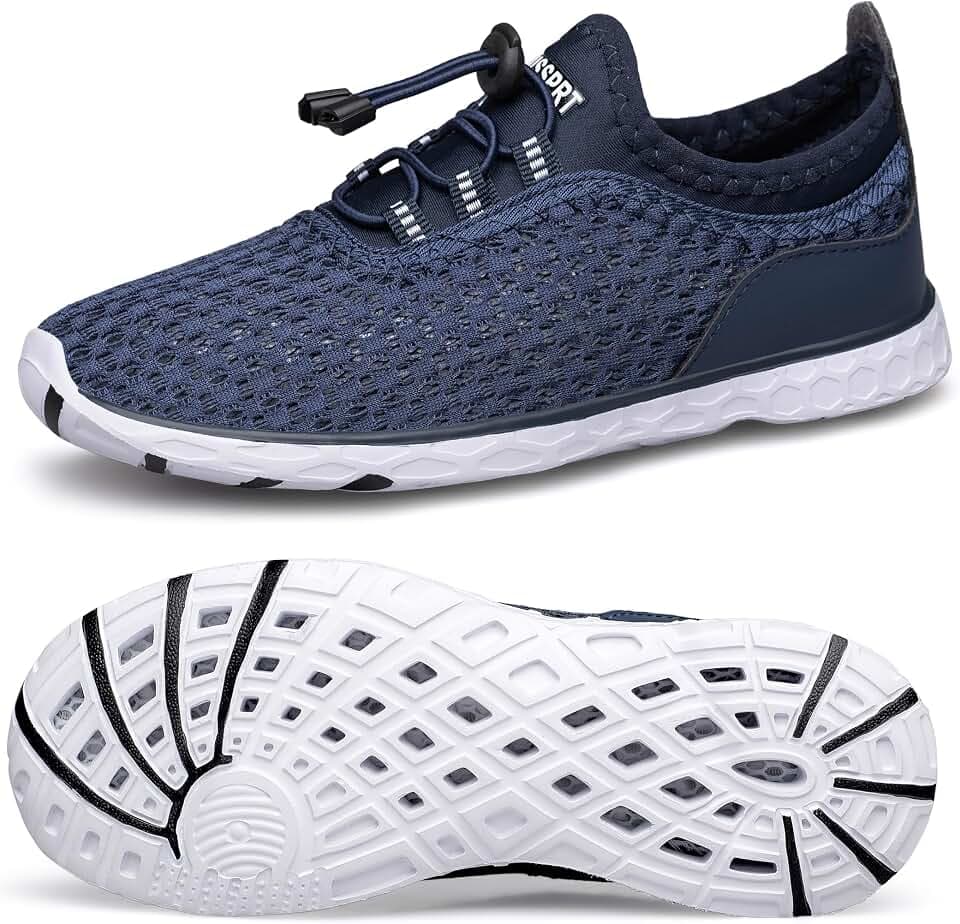 DOUSSPRT Water Shoes for Kids Boys Girls Quick Dry for Beach Swim Pool