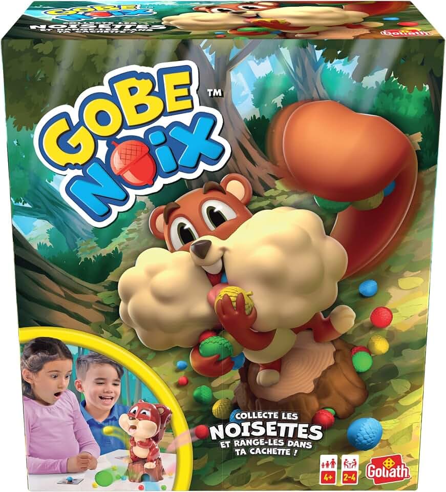 Goliath Gobe Noix (französische Version), Brettspiele ab 4 Jahren