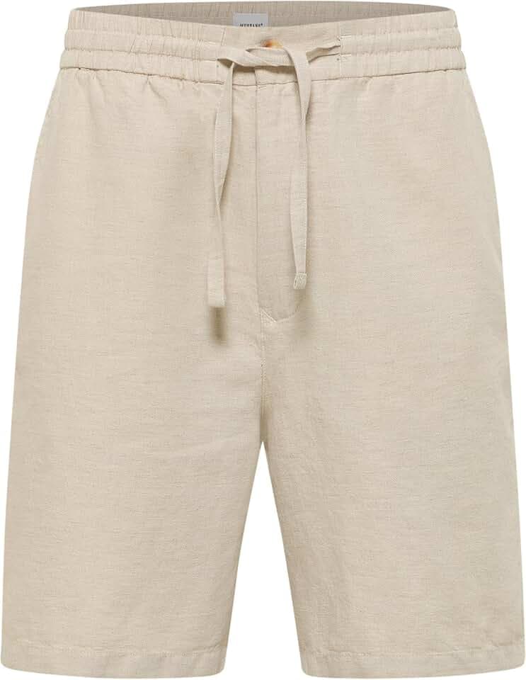 Mustang Herren Style Linen Jogger Shorts