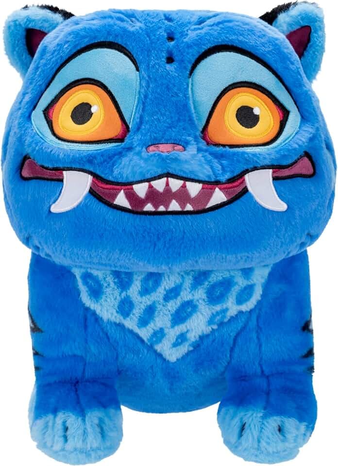Kpop Demon Hunters 12-inch Derpy Tiger - Ultra-Soft Collectible Movie Character - Cuddle-Ready Plush for Fans & Collectors - Ages 6+
