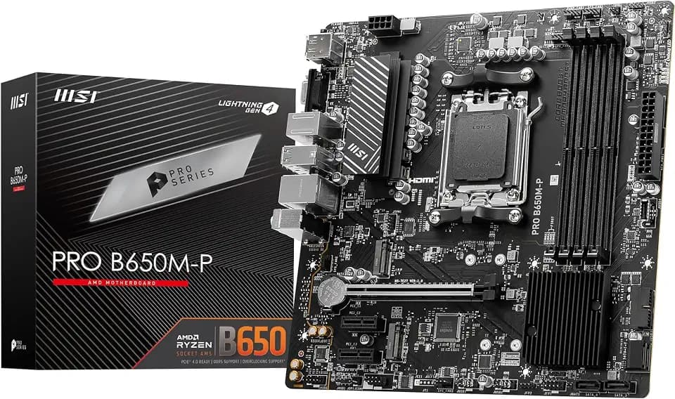 MSI PRO B650M-P - AM5 Micro-ATX Mainboard