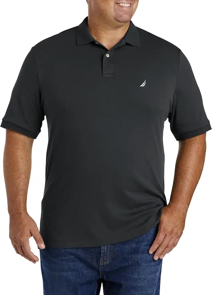Nautica Men's Classic Fit Short Sleeve Polo Shirt
