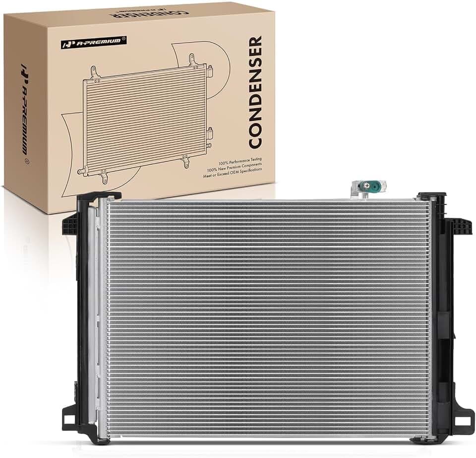 A-Premium Air Conditioning Condenser Compatible with Mercedes-Benz