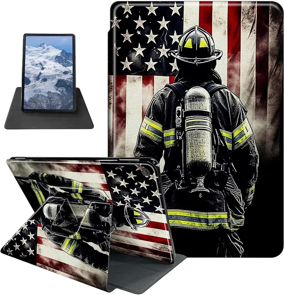 iPad 10.2 Case 2021-2019,Fire-Fighter