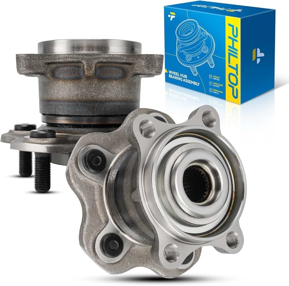 PHILTOP 512373 x2 AWD Rear Wheel Bearing Hub Assembly for Nissan Rogue