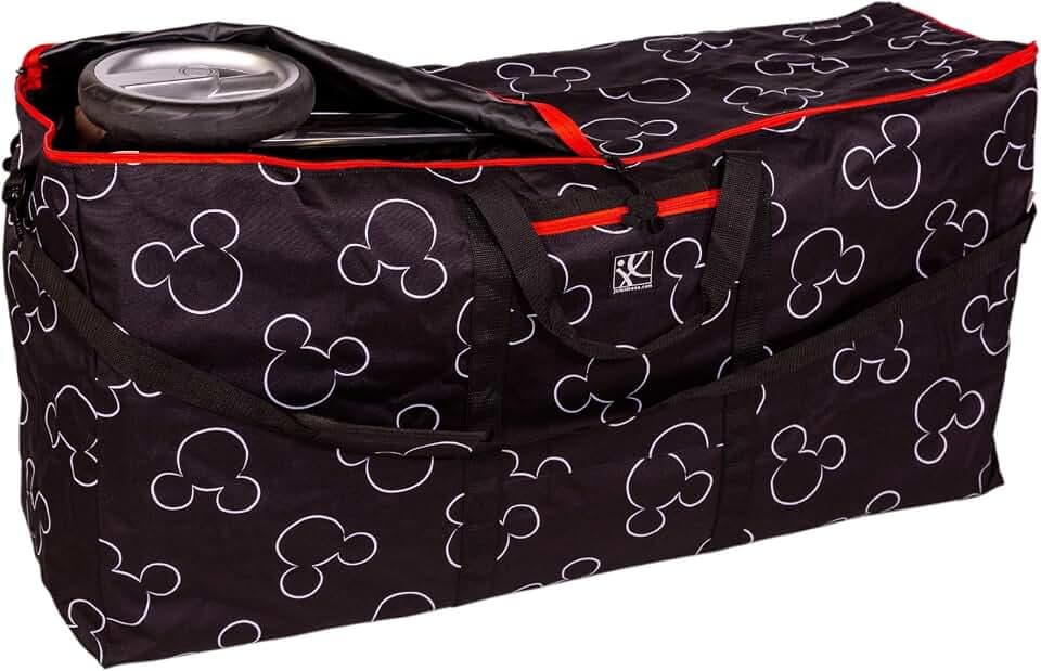 J.L. Childress Disney Baby Single & Double Stroller Travel Bag - Mickey