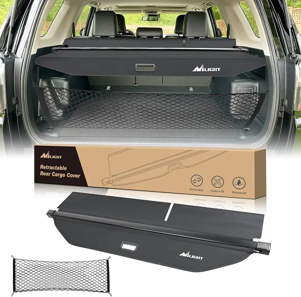 Nilight Trunk Cargo Cover Fit for Toyota 4runner 2010-2024