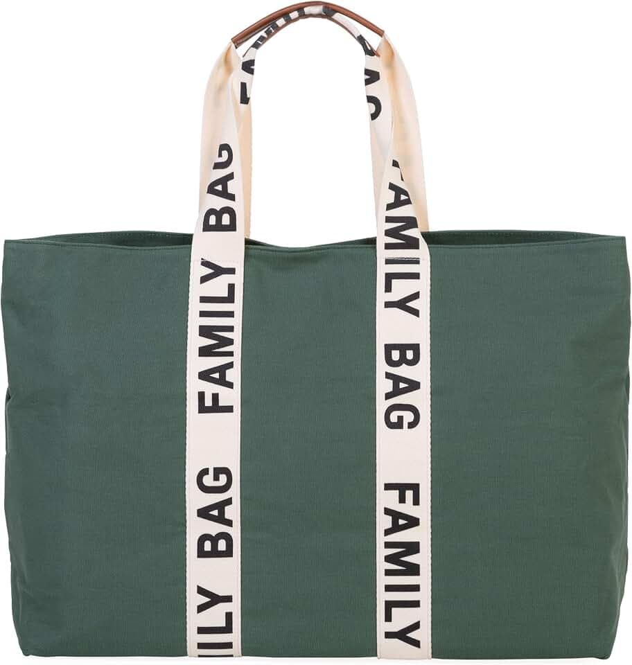 Childhome, Family Bag, Wickeltasche, Reise-/Wochenendtasche, großes Fassungsvermögen, abnehmbare Tasche inklusive