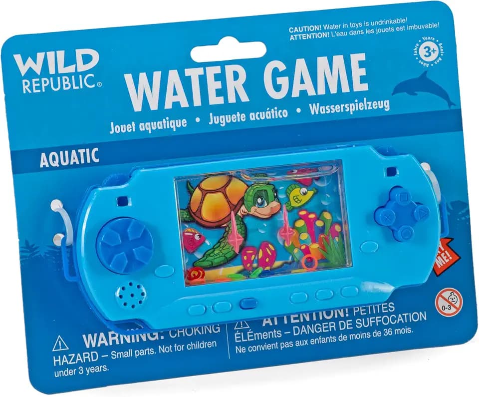 Wild Republic 11047 Water Game, Aq-Design, Wasserspielzeug, Geschenke für Jungs und Mädchen, Spielsachen für Kleinkinder, Unterstützt die sensorische Integration, Cuddlekins, 15 cm, 11560