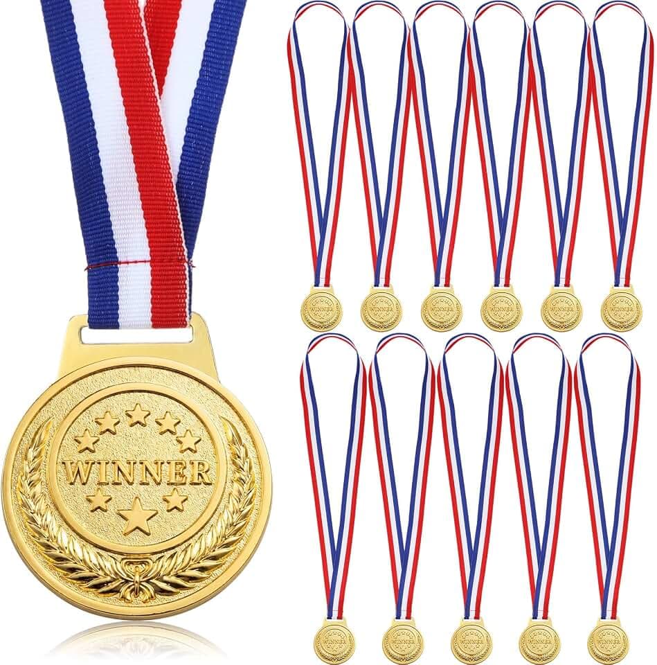 Quelay Gold Winner Award Medals 2 Inch 1st