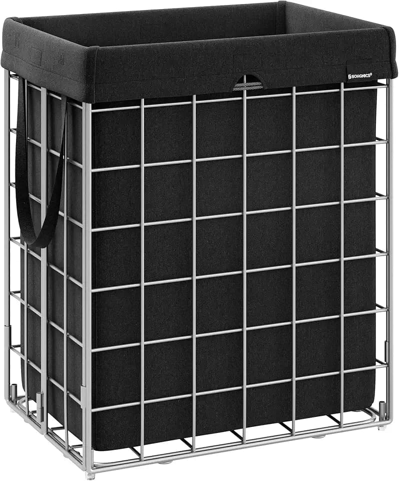SONGMICS Laundry Hamper, Collapsible, 24 Gal. (90L)