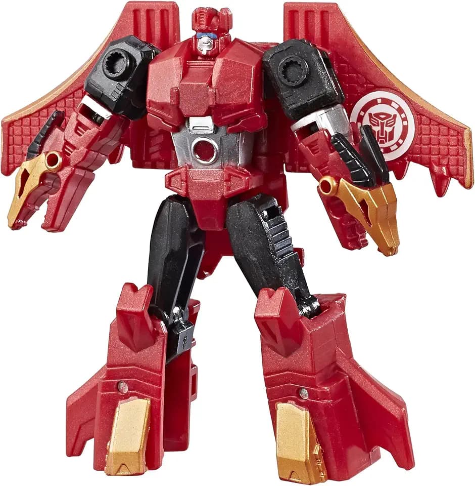 Transformers Hasbro – C2336 Robots in Disguise – Legion Class – Autobot Twinferno – Actionfigur, verwandelbar