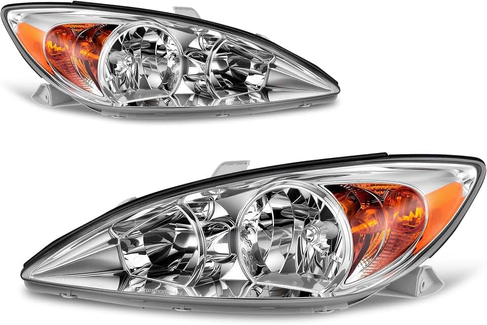 AUTOSAVER88 Headlight Assembly Compatible with 2002-2004 Toyota Camry