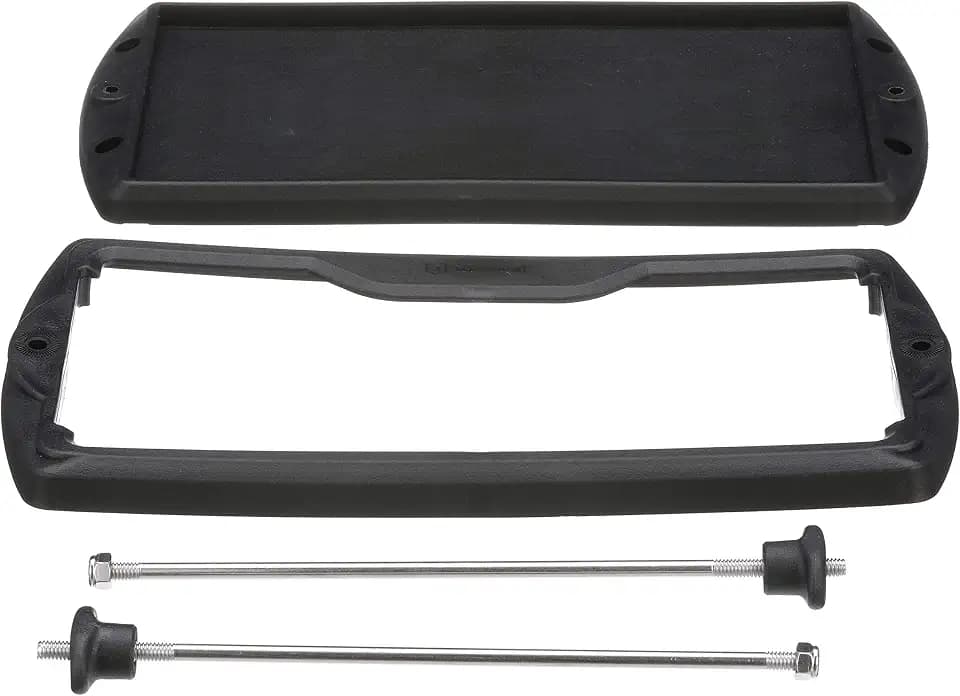 Attwood 9094-5 Heavy-Duty Battery Tray, For 29/31 Series Batteries, Black Plastic, 13 1/6 Inches L x 6 7/8 Inches W