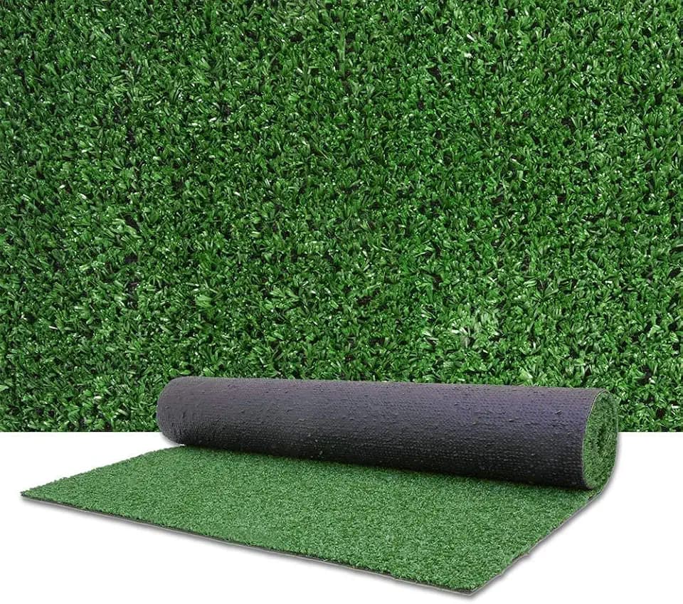LITA Artificial Grass Turf Lawn-6 Feet x 8 Feet, 0.4" Indoor Outdoor Rug Synthetic Grass Mat Fake Grass
