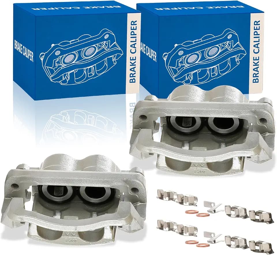 18B5022 18B5023 Disc Brake Caliper Front Pair Assembly with Bracket
