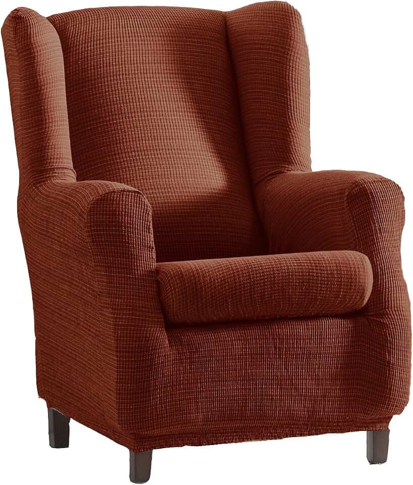 Eysa Aquiles elastisch Sofa überwurf ohrensessel Farbe 09-orange, Polyester-Baumwolle, 37 x 29 x 5 cm, F817089