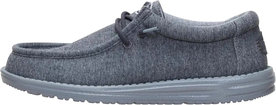 HEYDUDE Men's Wally Stretch Jersey Slip On Shoes | Lightweight Loafer