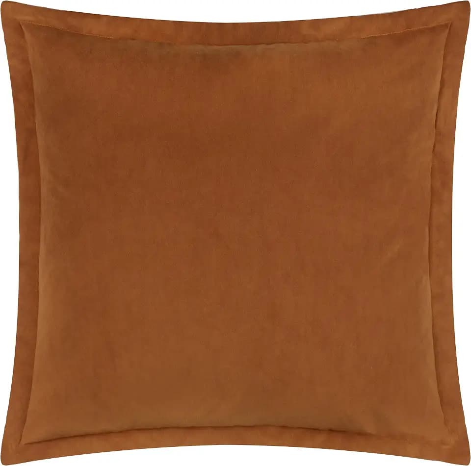 Yard Merton Samt-Kissenbezug – Pekannuss – 55 x 55 cm